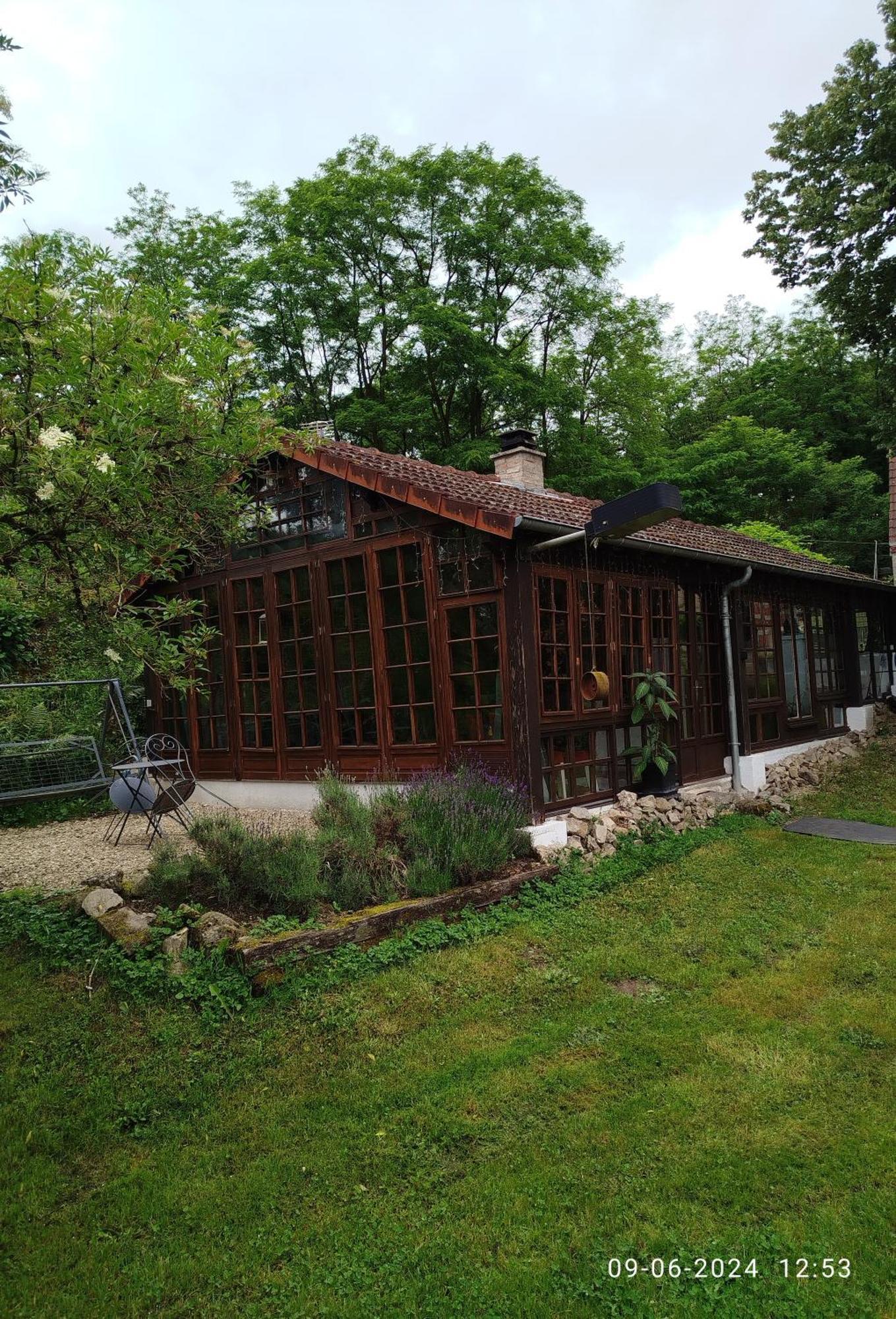 Bed and Breakfast Dependance Du Moulin Galuzot Сен-Валье Экстерьер фото